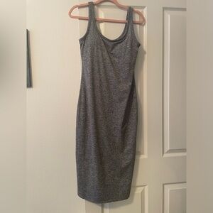 Vuori Gray Midi Dress